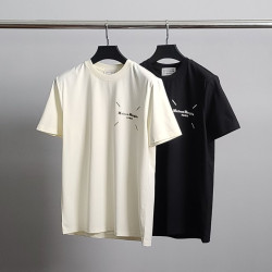 MAISON MARGIELA 메종마르지엘라 테이프 프린팅 라운드 반팔티