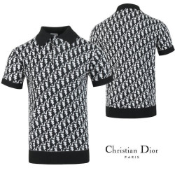 DIOR 디올 전판 로고 카라 반팔티 2COLOR