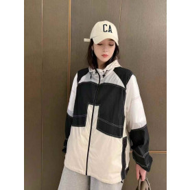 MONCLER 몽클레어 컬러 블록 배색 자켓