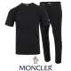 MONCLER 몽클레어 자수 로고 반팔 긴바지 셋트