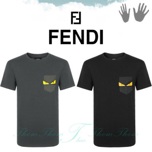 FENDI 펜디 가슴포켓  반팔티
