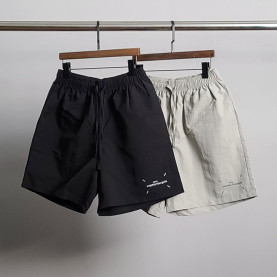 MAISON MARGIELA 메종마르지엘라 레터링 프린팅 나일론 5부 팬츠