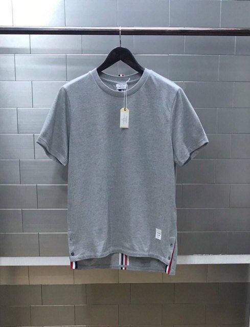 THOM BROWNE 톰브라운 백스트라이프 피케 반팔티셔츠 2COLOR