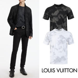 LOUIS VUITTON 루이비통 모노그램 워터그래픽 워싱 티셔츠