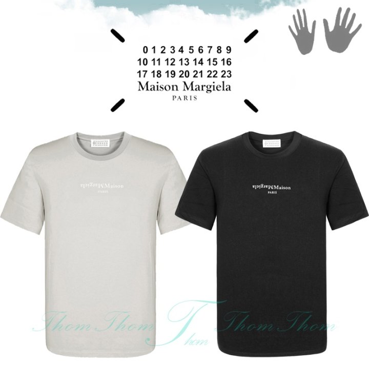 MAISON MARGIELA 메종마르지엘라 리버스로고 반팔티
