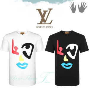 LOUIS VUITTON 루이비통 얼굴 라운드티