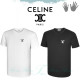 CELINE 셀린느 로고 라운드티