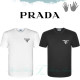 PRADA 프라다 로고 라운드티