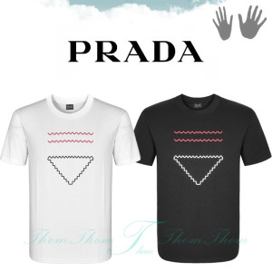PRADA 프라다 라운드 반팔