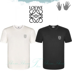 LOEWE 로에베 로고 라운드티