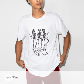ALEXANDER MCQUEEN 알렉산더맥퀸 스니커즈 스켈레톤 티셔츠