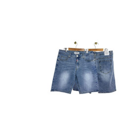 THOM BROWNE 톰브라운 워싱 스카이블루 데님 반바지