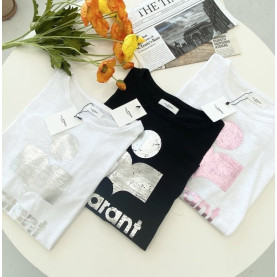 ISABEL MARANT 이자벨마랑 쥬얼 로고 반팔