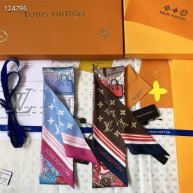 LOUIS VUITTON 루이비통 실크 방도 스카프