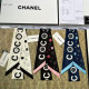 CHANEL 샤넬 코코 실크 방도 스카프