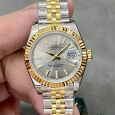 ROLEX 로렉스 레이디 데이저스트 그레이 다이얼 콤비 28mm 279173