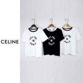 CELINE 셀린느 트리 저지 티셔츠