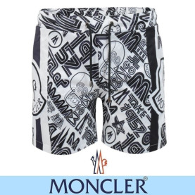 MONCLER 몽클레어 낙서 나염 스윔 팬츠