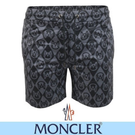 MONCLER 몽클레어 M 로고 나염 스윔 팬츠
