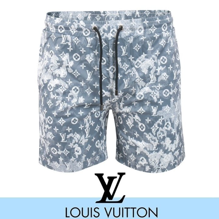 LOUIS VUITTON 루이비통 LV 로고 나염 스윔 팬츠