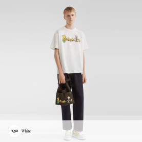 FENDI 펜디 실비아 앤 바게트 티셔츠