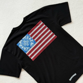 ●4월 판매 10위● CHROME HEARTS 크롬하츠 아메리칸 대거 반팔