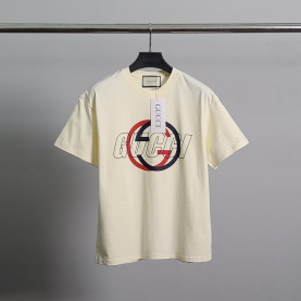 GUCCI 구찌 G프린팅 코튼 반팔티