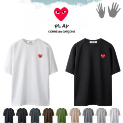 COMME DES GARCONS 꼼데가르송 레드 오버핏 라운드 반팔 11COLOR