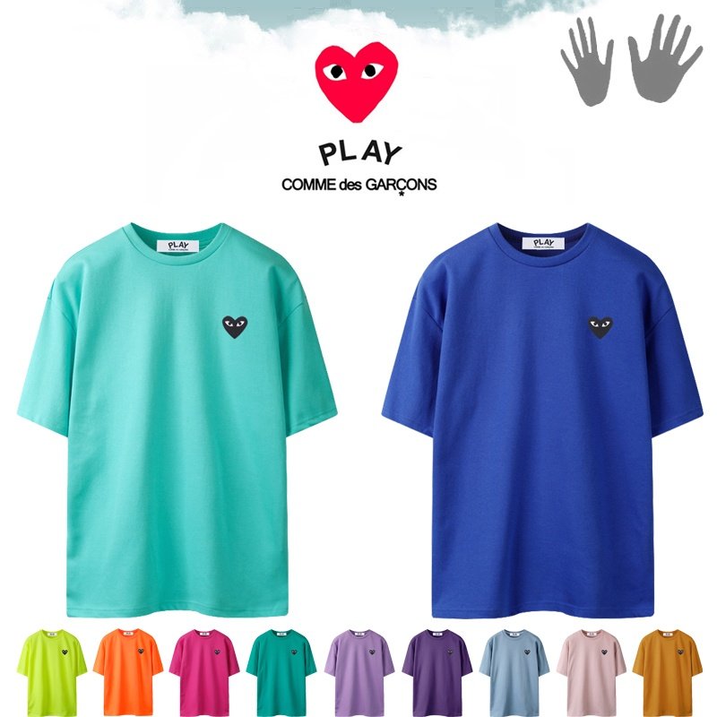 COMME DES GARCONS 꼼데가르송 블랙 오버핏 라운드 반팔 11COLOR