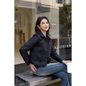DIOR 디올 누빔 하프 자켓