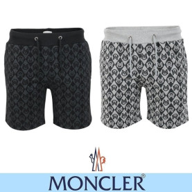 MONCLER 몽클레어 더블로고 전판 나염 반바지