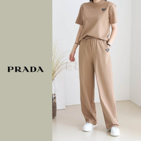 PRADA 프라다 반팔 츄리닝셋트 2COLOR