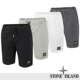 STONE ISLAND 스톤아일랜드 크림 반바지