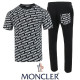 MONCLER 몽클레어 이니셜 전판 반팔 & 긴바지 셋트