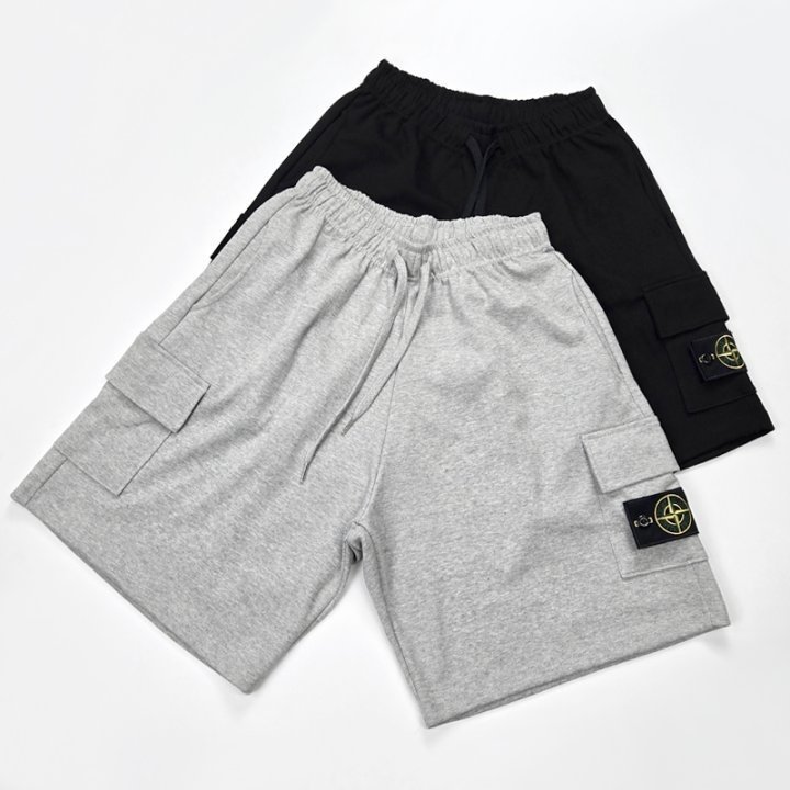 STONE ISLAND 스톤아일랜드 카고 하프팬츠