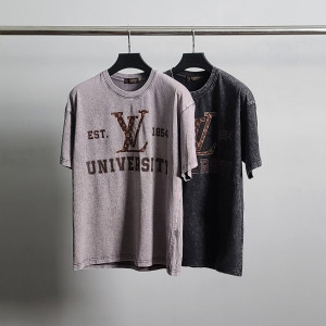 LOUIS VUITTON 모노 유니버시티 피그먼트 반팔티