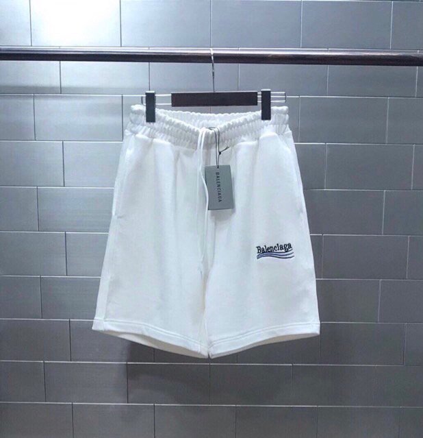 BALENCIAGA 발렌시아가 웨이브로고 스웻반바지