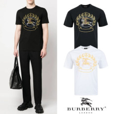 BURBERRY 버버리 아카이브 기마 프린트 실켓 티셔츠