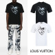 LOUIS VUITTON 루이비통 스파이더락 프린트 실켓 티셔츠