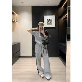 DIOR 디올 엠보 반팔 츄리닝 셋트