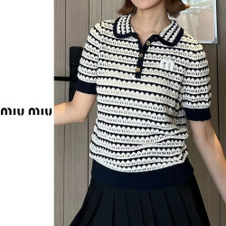●7월 판매 4위● MIUMIU 미우미우 M 다트니트