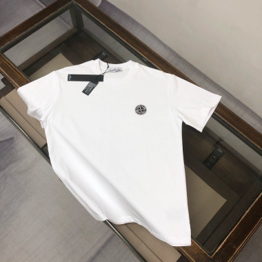 STONE ISLAND 스톤아일랜드 자수패치 티셔츠
