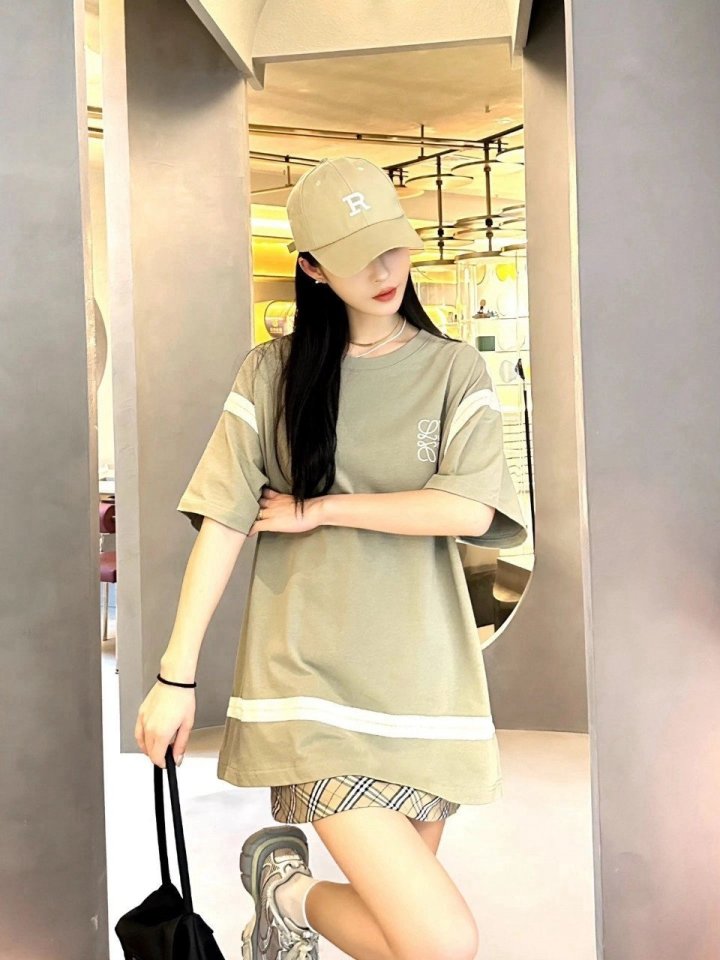 LOEWE 로에베 자수 티셔츠