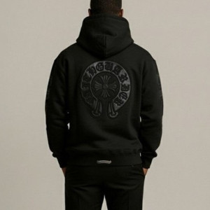 CHROME HEARTS 크롬하츠 가죽CG 후드집업