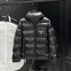 PRADA 프라다 메탈 플레이트 다운 패딩