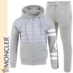 MONCLER 몽클레어 자수 후드 패딩집업 셋업 2COLOR