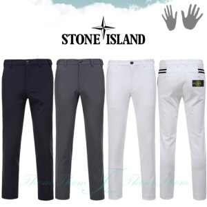 STONE ISLAND 스톤아일랜드 두줄 포켓 기모 밴딩 팬츠
