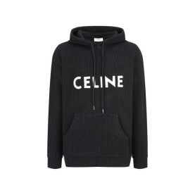 CELINE 셀린느 립드 오버사이즈 후드 스웨터 2COLOR