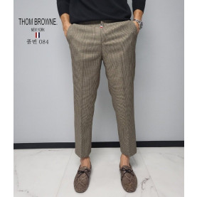 THOM BROWNE 톰브라운 타탄 체크 반밴딩 슬렉스