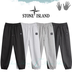 STONE ISLAND 스톤아일랜드 보아털 스웻 조거 팬츠